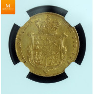 Great Britain 1830 George IV Gold Sovereign kvalitet 1+/01 , NGC AU Details