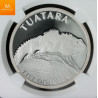 NEW ZEALAND 2007 $5 DOLLAR TUATARA Perfekt kv proof, NGC PF70