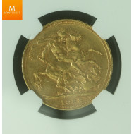 Australia 1 sovereign 1888 S kvalitet 1+, NGC XF40