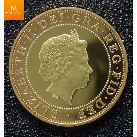 UK Gold Proof 2005 £2 Two Pound Coin: 60th Anniversary WWII