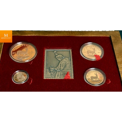 Sør Afrika Star of Africa 2005 Proof Krugerrand set 1,85 oz gull