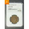 5 øre 1907 kvalitet 0, NGC MS64 BN