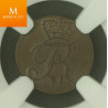 1 skilling 1812 uten myntmerke kvalitet 0, NGC MS64