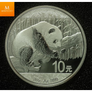 KINA 30 GRAM SØLV PANDA 2016 BU M/KAPSEL