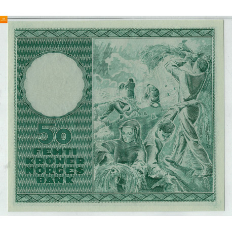 50 kroner 1950 A kvalitet 0, PMG MS66 EPQ