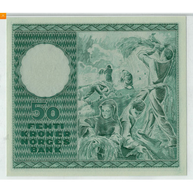 50 kroner 1950 A kvalitet 0, PMG MS66 EPQ