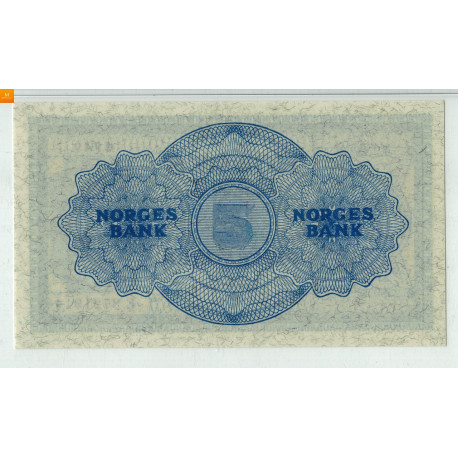 5 kroner 1949 E kvalitet 0, PMG MS66 EPQ