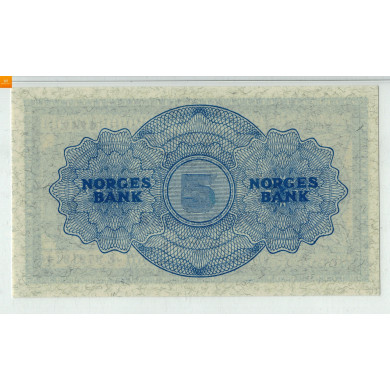 5 kroner 1949 E kvalitet 0, PMG MS66 EPQ