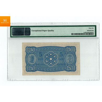 5 kroner 1937 O kvalitet 0, PMG MS66 EPQ