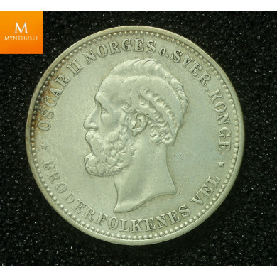 2 kroner 1902 kvalitet 1+