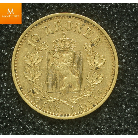 10 kroner 1902 kvalitet svak 01