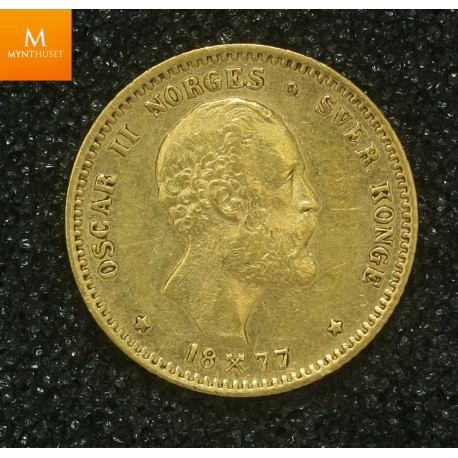 10 kroner 1877 kvalitet svak 01