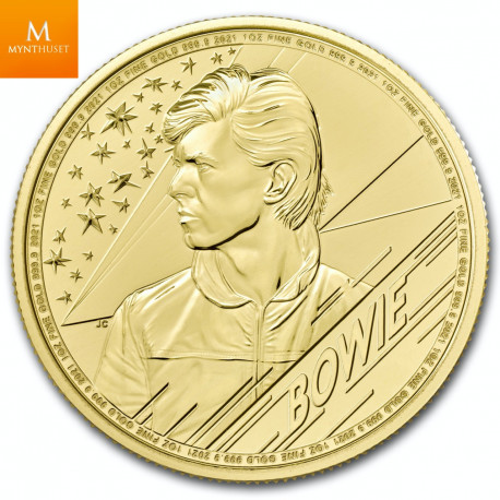 NYHET! Få tilgjengelig, lavt opplag 2021 1 OZ GREAT BRITAIN MUSIC LEGENDS - ELTON JOHN .9999 GOLD COIN BU