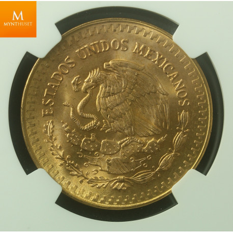 MEXICO 1981 GULL 1 ONZA LIBERTAD KVALITET 0 NGC MS 66