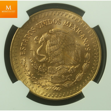 MEXICO 1981 GULL 1 ONZA LIBERTAD KVALITET 0 NGC MS 66