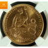 Peru Republic gull 50 Soles 1965 Kvalitet : 0 , NGC MS66