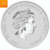 Tuvalu John Wayne 2021 1 oz  .9999 Sølv mynt i kvalitet BU