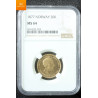 20 kroner 1877 kvalitet 0/01, NGC MS64