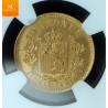 10 kroner 1877 kvalitet meget pen 0/01, NGC MS66
