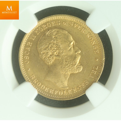 20 kroner 1902 kvalitet 0/01, NGC MS66