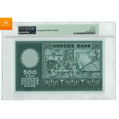 500 kroner 1976 A kvalitet 0 , PMG MS66 EPQ