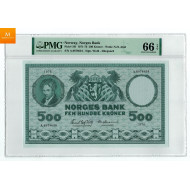 500 kroner 1976 A kvalitet 0 , PMG MS66 EPQ