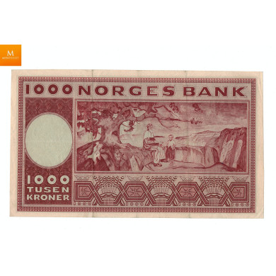 1000 kroner 1949 A kvalitet 1