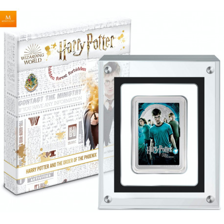 NIUE 2021 1OZ HARRY POTTER AND THE ORDER OF THE PHOENIX.999 SILVER PROOF COIN