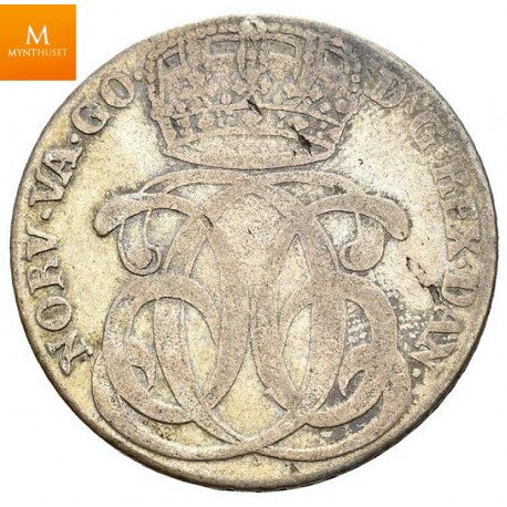 24 skilling 1744 kvalitet 1+ Ex OMG