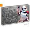 NIUE 2021 1 OZ SØLV STAR WARS™ «EXECUTIONER TROOPER™» ANTIKK FARGET M/ETUI & COA