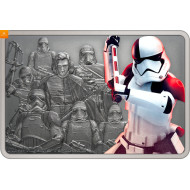 NIUE 2021 1 OZ SØLV STAR WARS™ «EXECUTIONER TROOPER™» ANTIKK FARGET M/ETUI & COA
