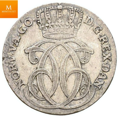 24 skilling 1736 kvalitet 1/1+ Ex OMG