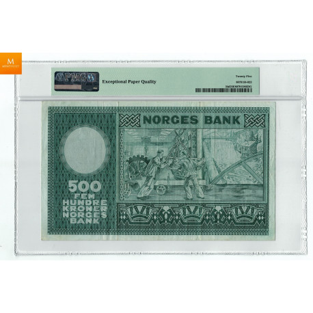 500 kroner 1966 A.2274235 kvalitet 1, PMG VF35