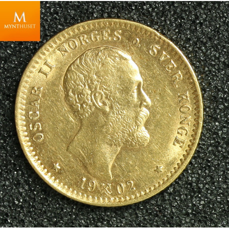 10 kroner 1902 kvalitet 1+/01