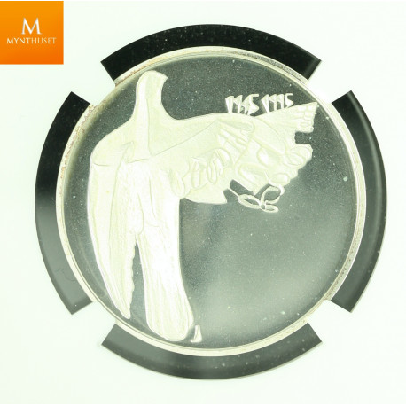 Czech Republic 1995 Victory over Facism 200 korun Kvalitet: Proof, NGC PF69 UC