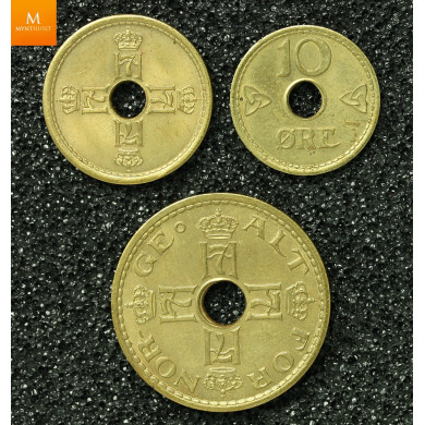 Londonsett 1942 Kvalitet 0/01 i treskrin i fra samlerhuset