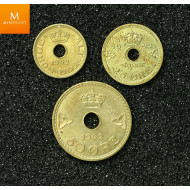 Londonsett 1942 Kvalitet 0/01 i treskrin i fra samlerhuset