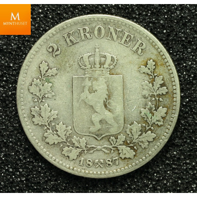 2 kroner 1887 kvalitet 1