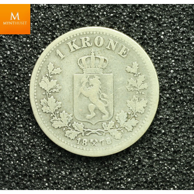 1 krone 1878 kvalitet 1-