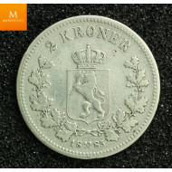 2 kroner 1887 kvalitet 1