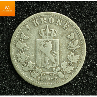 1 krone 1878 kvalitet 1-