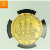 Danmark dukat 1754 kvalitet 0/01 , NGC MS61 PL sjelden!