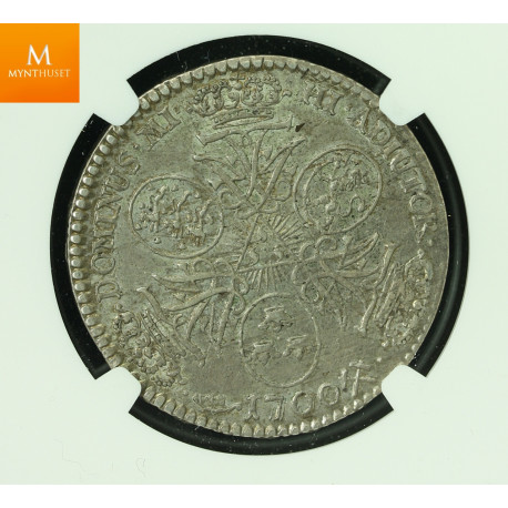 4 Mark 1700 kvalitet 1+/01, NGC AU55