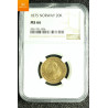 20 kroner 1875 kvalitet 0 , NGC MS66