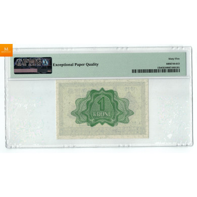 1 krone 1948 L.8293843 kvalitet 0, PMG MS65 EPQ