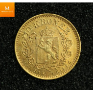 10 kroner 1902 kvalitet 1+/01