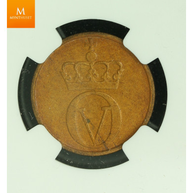 2 øre 1968 kvalitet 0, NGC MS64 2 øre 1968 kvalitet 0, NGC MS64