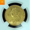Great Britain 1 sovereign 1893 kvalitet 01+ , NGC MS62