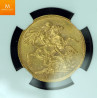 Great Britain 1 sovereign 1893 kvalitet 01+ , NGC MS62