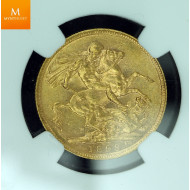 Great Britain 1 sovereign 1893 kvalitet 01+ , NGC MS62